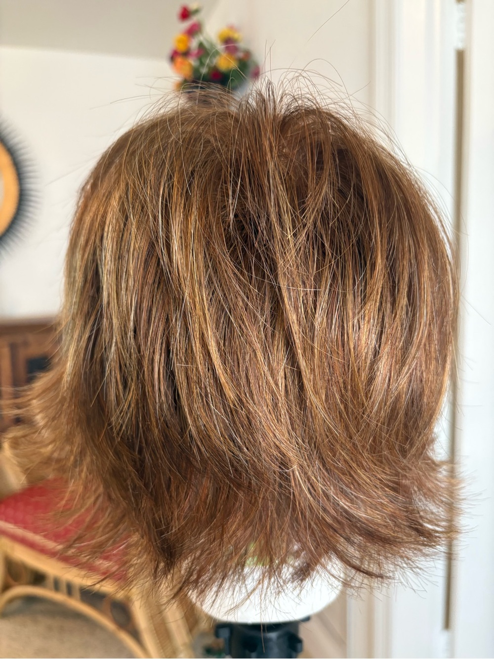 RAQUEL WELCH Auburn Synthetic Short Shag Basic Cap Wig! Like New! - Picture 9 of 14